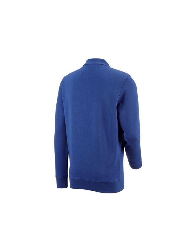 Installateurs / Plombier: e.s. Sweatshirt poly cotton Pocket + bleu royal 1