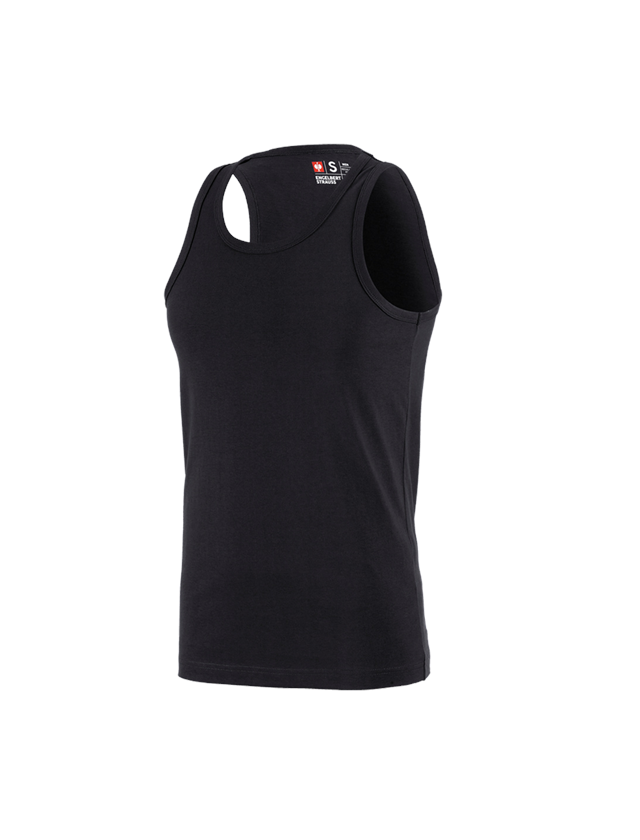 Bovenkleding: e.s. Athletic-Shirt cotton + zwart 1