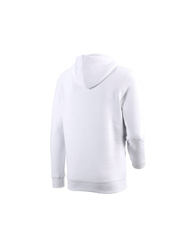 Onderwerpen: e.s. Hoody-Sweatshirt poly cotton + wit 2