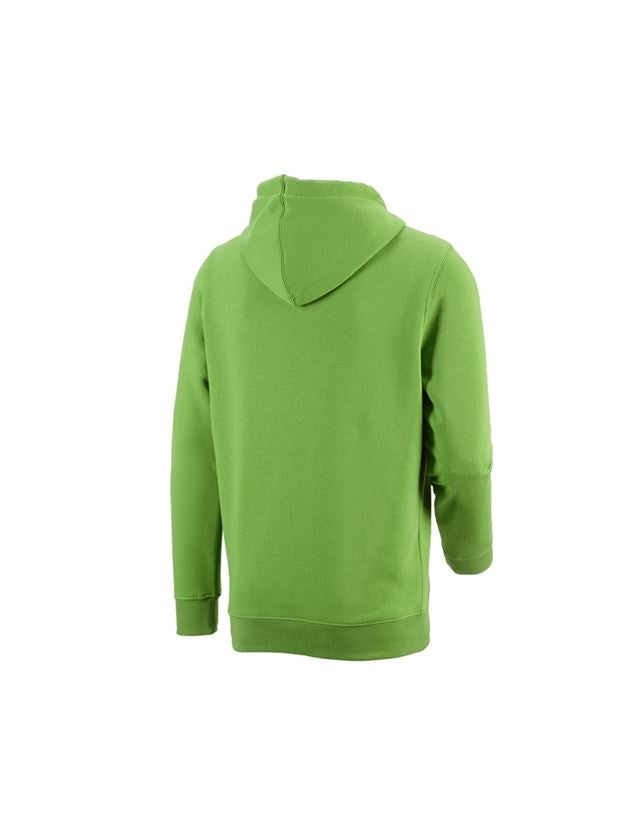 Menuisiers: e.s. Sweatshirt à capuche poly cotton + vert d'eau 3