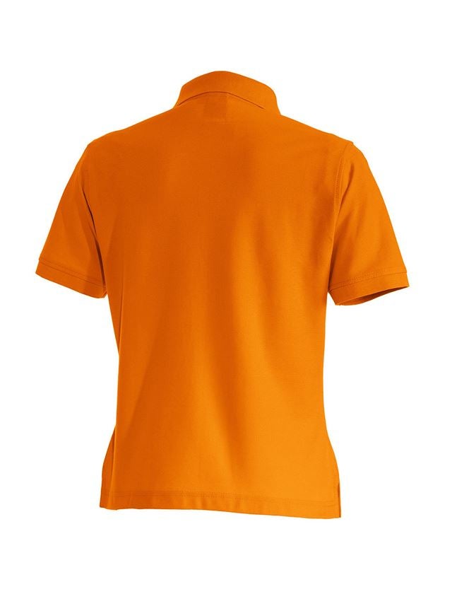 Shirts & Co.: e.s. Polo-Shirt cotton, Damen + orange 1