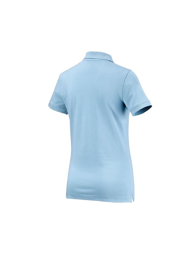 Onderwerpen: e.s. Polo-Shirt cotton, dames + lichtblauw 1