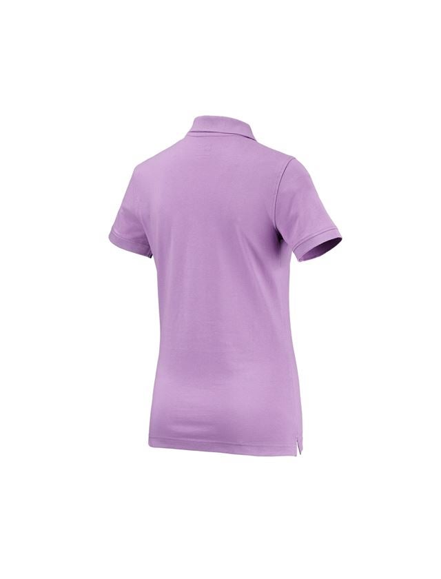 Bovenkleding: e.s. Polo-Shirt cotton, dames + lavendel 1