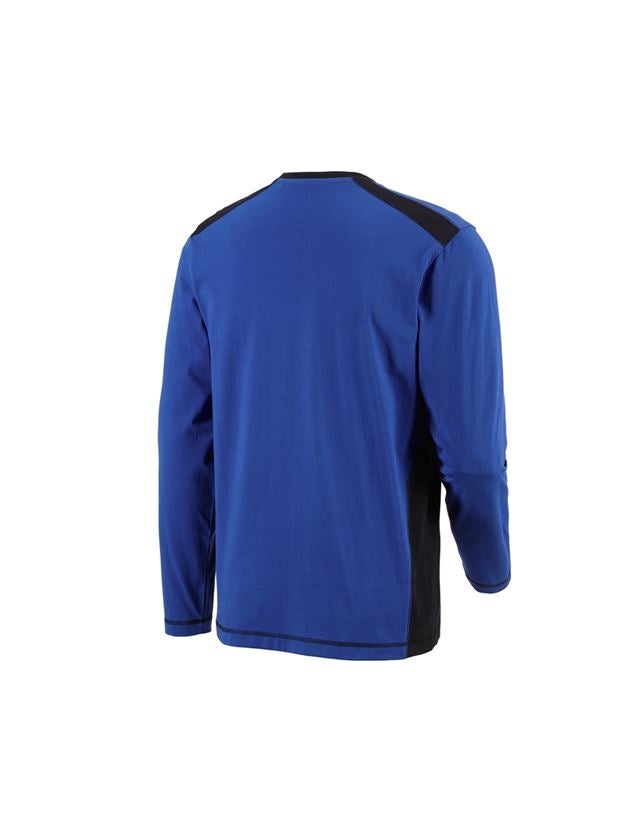 Bovenkleding: Longsleeve cotton e.s.active + korenblauw/zwart 3