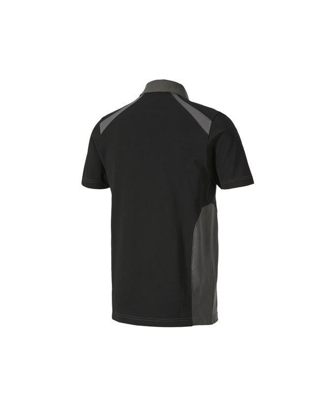 Onderwerpen: Polo-Shirt cotton e.s.active + zwart/antraciet 3