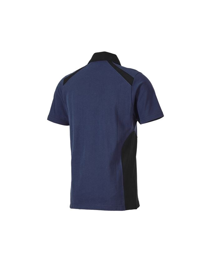 Onderwerpen: Polo-Shirt cotton e.s.active + donkerblauw/zwart 3