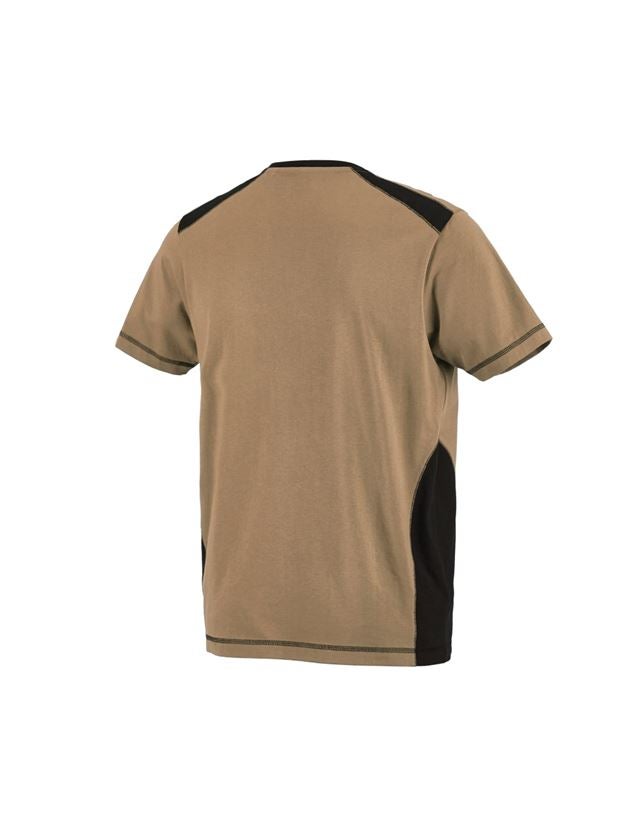 Schrijnwerkers / Meubelmakers: T-Shirt cotton e.s.active + kaki/zwart 3