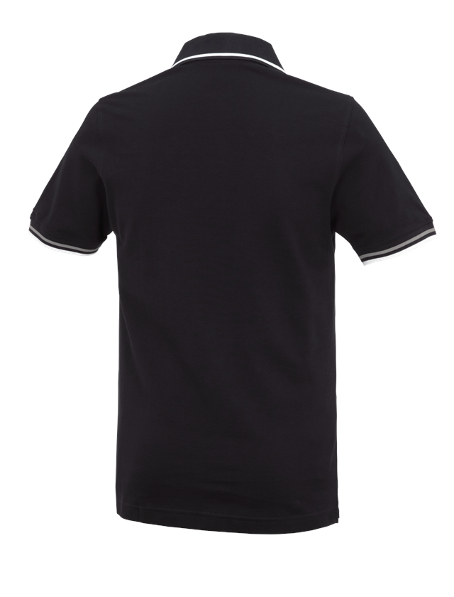 Onderwerpen: e.s. Polo-Shirt cotton Deluxe Colour + zwart/zilver 3