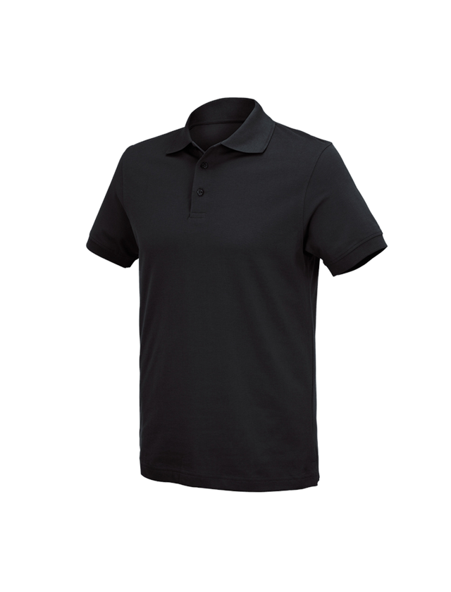 Bovenkleding: e.s. Polo-Shirt cotton Deluxe + zwart 2