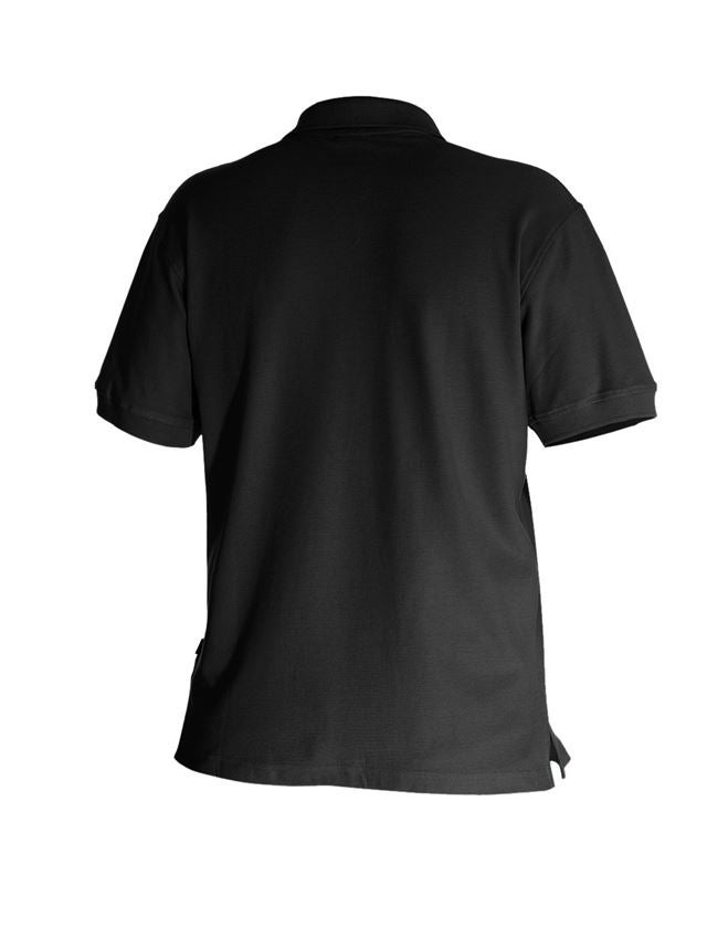 Shirts & Co.: e.s. Polo-Shirt cotton + schwarz 3