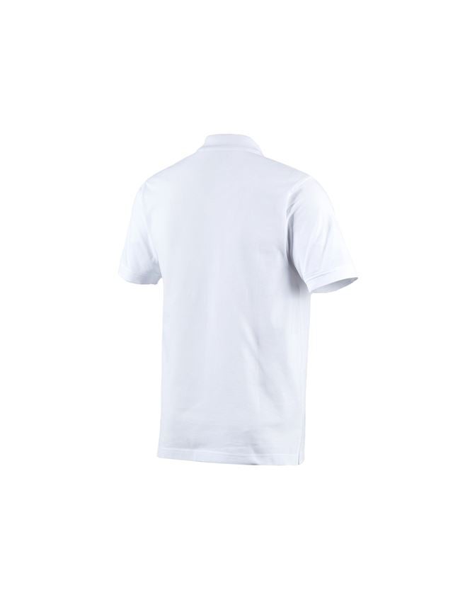 Onderwerpen: e.s. Polo-Shirt cotton + wit 1