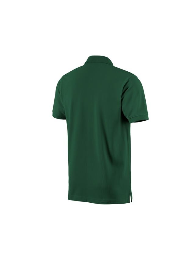 Shirts & Co.: e.s. Polo-Shirt cotton + grün 1