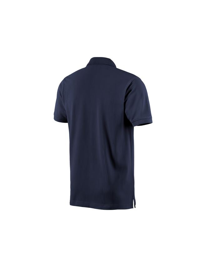 Installateur / Klempner: e.s. Polo-Shirt cotton + dunkelblau 2