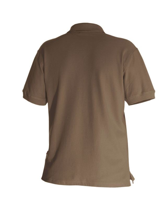 Shirts & Co.: e.s. Polo-Shirt cotton + haselnuss 3