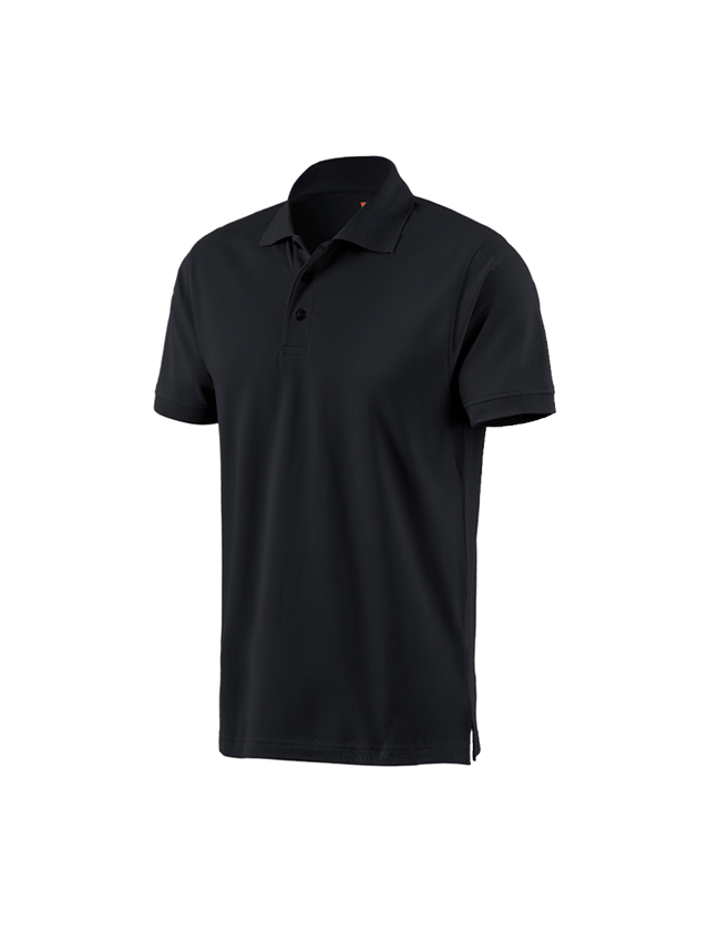 Loodgieter / Installateurs: e.s. Polo-Shirt cotton + zwart 2