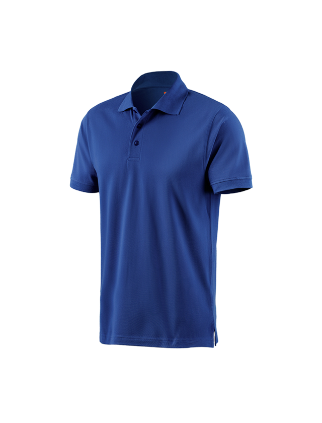 Tuin-/ Land-/ Bosbouw: e.s. Polo-Shirt cotton + korenblauw
