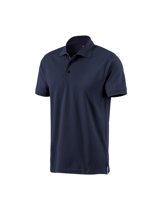 Onderwerpen: e.s. Polo-Shirt cotton + donkerblauw 1
