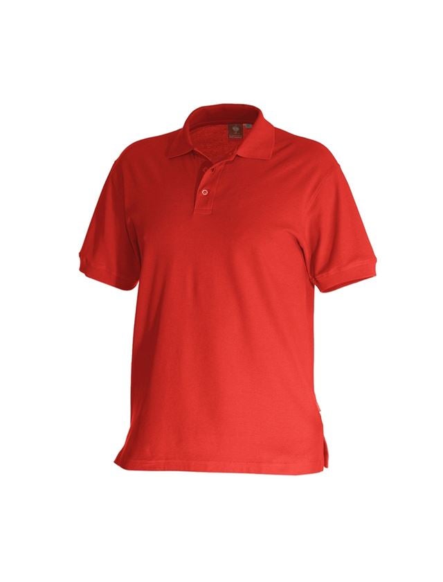 Shirts & Co.: e.s. Polo-Shirt cotton + feuerrot