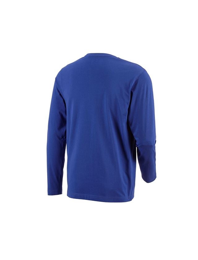 Bovenkleding: e.s. Longsleeve cotton + korenblauw 1