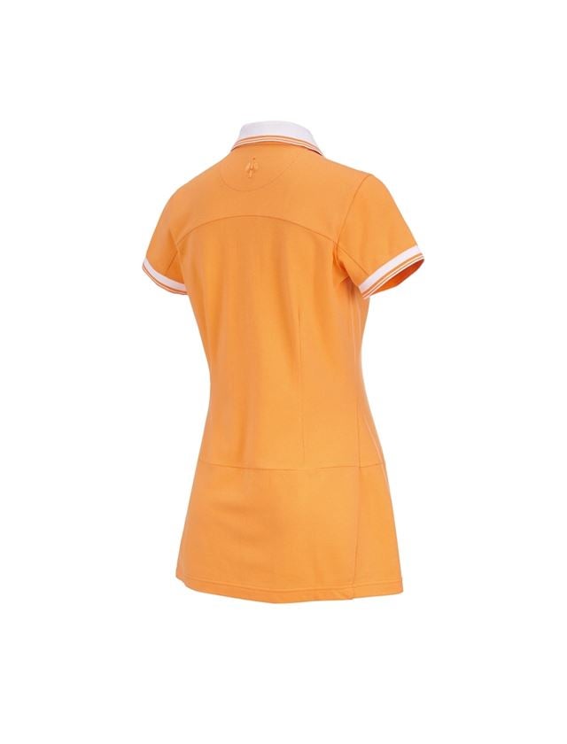Robes | Jupes	: Robe piqué e.s.avida + orange clair 1
