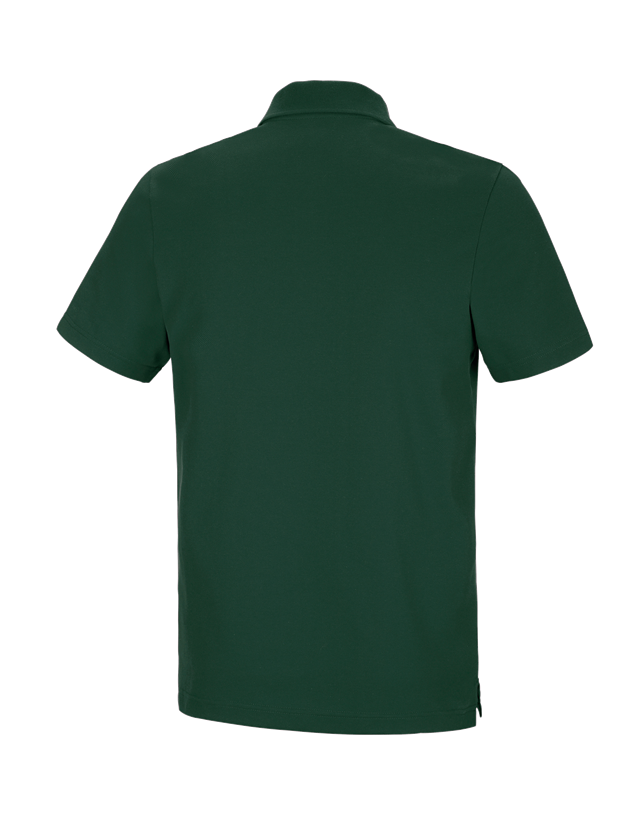 Themen: e.s. Funktions Polo-Shirt poly cotton + grün 1