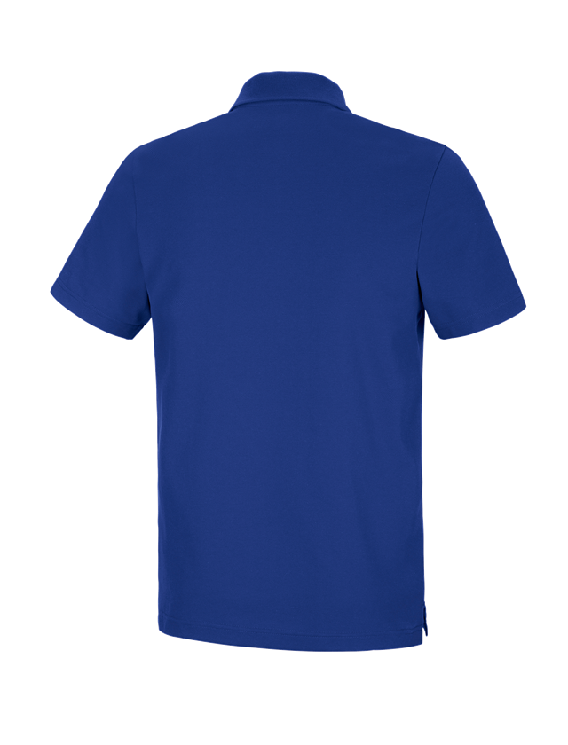 Themen: e.s. Funktions Polo-Shirt poly cotton + kornblau 1