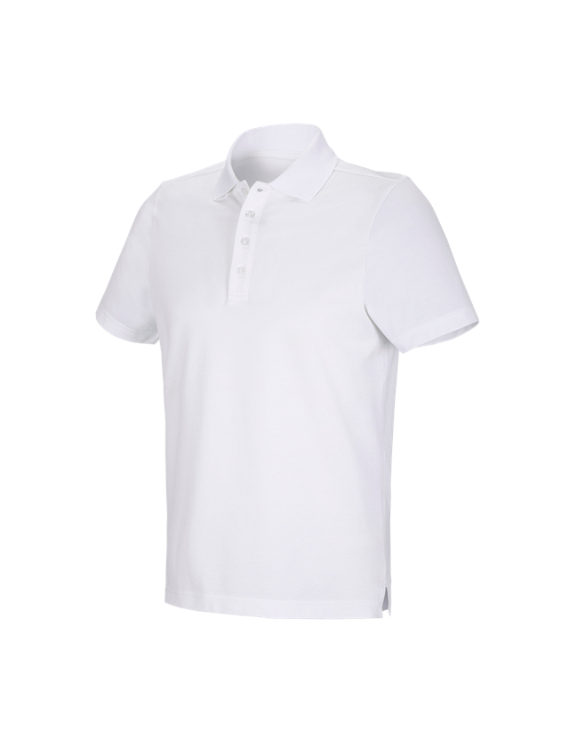 Schreiner / Tischler: e.s. Funktions Polo-Shirt poly cotton + weiß 2