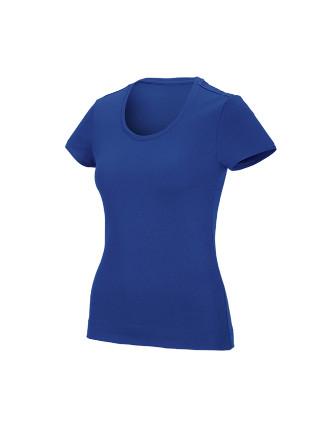 Onderwerpen: e.s. Functioneel T-shirt poly cotton, dames + korenblauw 2