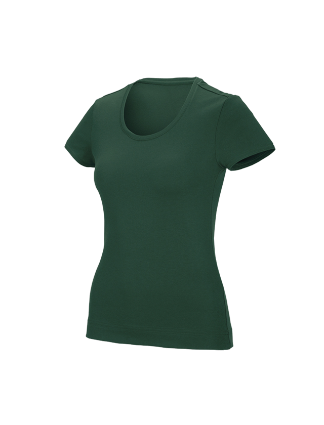 Galabau / Forst- und Landwirtschaft: e.s. Funktions T-Shirt poly cotton, Damen + grün 2
