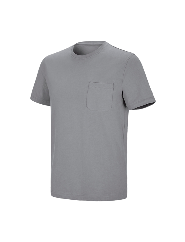 Bovenkleding: e.s. T-shirt cotton stretch Pocket + platina 2