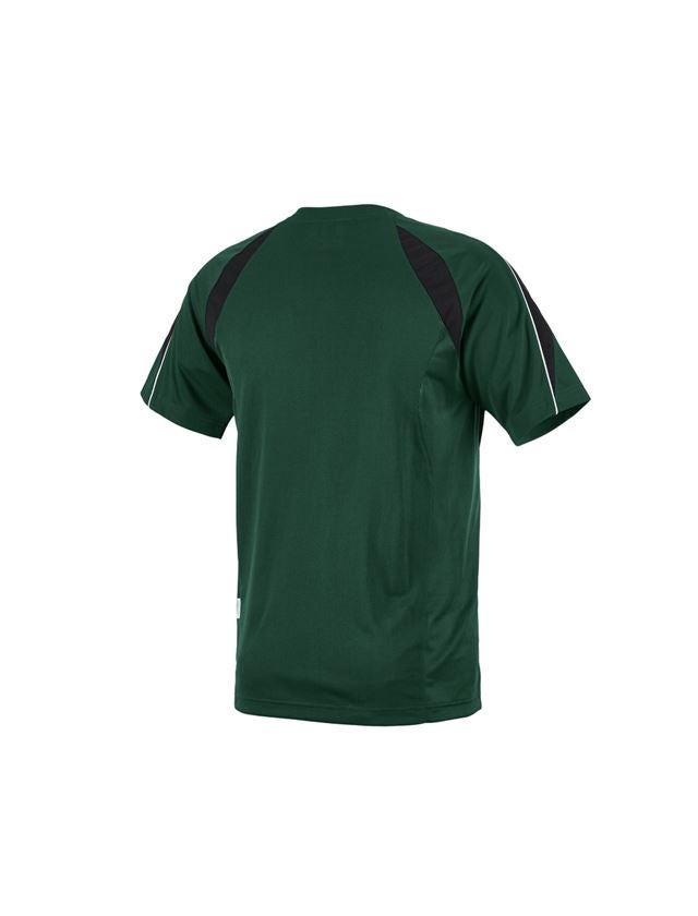 Bovenkleding: e.s. Funktioneel T-Shirt poly Silverfresh + groen/zwart 3