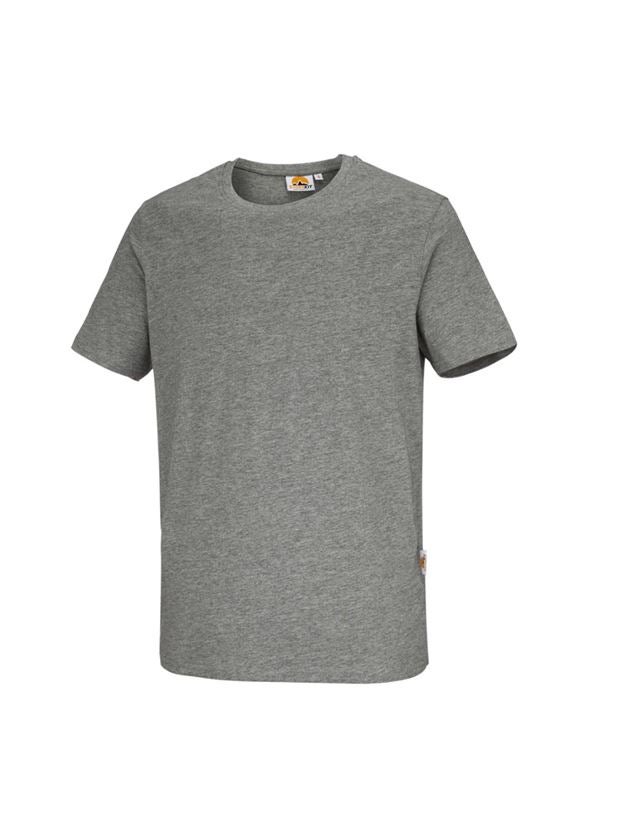 Hauts: STONEKIT T-Shirt Basic + gris mélange