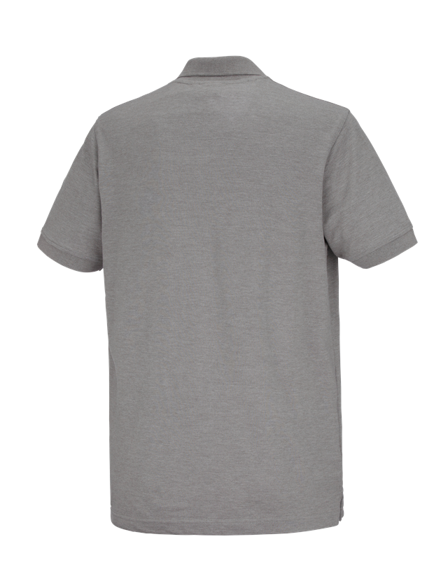 Shirts & Co.: STONEKIT Polo-Shirt Basic + graumeliert 1