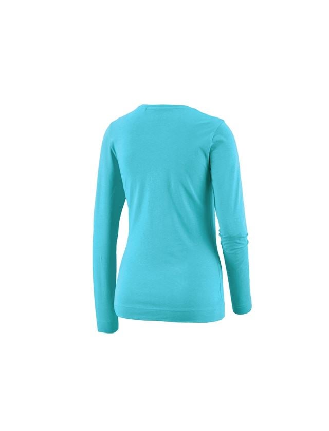 Shirts & Co.: e.s. Longsleeve cotton stretch, Damen + capri 1
