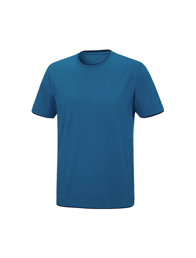 Bovenkleding: e.s. T-Shirt cotton stretch Layer + atol/donkerblauw 2