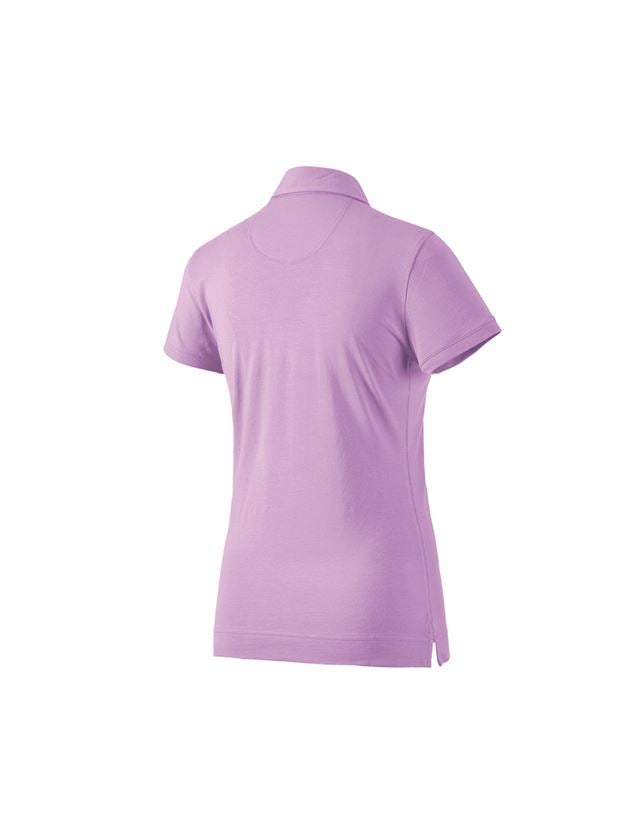 Shirts & Co.: e.s. Polo-Shirt cotton stretch, Damen + lavendel 1