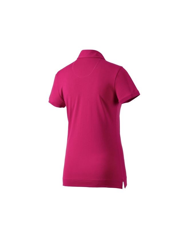 Bovenkleding: e.s. Polo-Shirt cotton stretch, dames + bessen 1