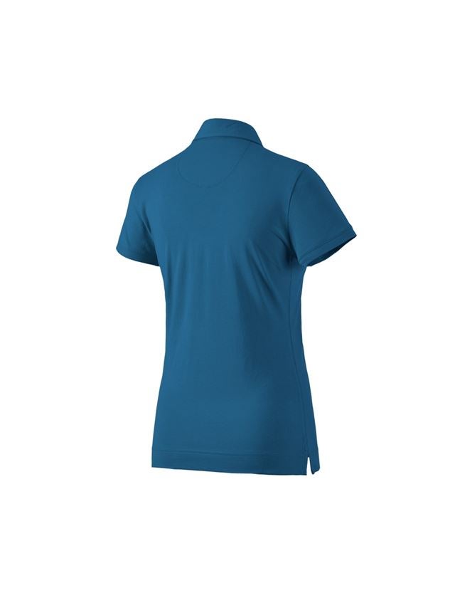 Shirts & Co.: e.s. Polo-Shirt cotton stretch, Damen + atoll 1