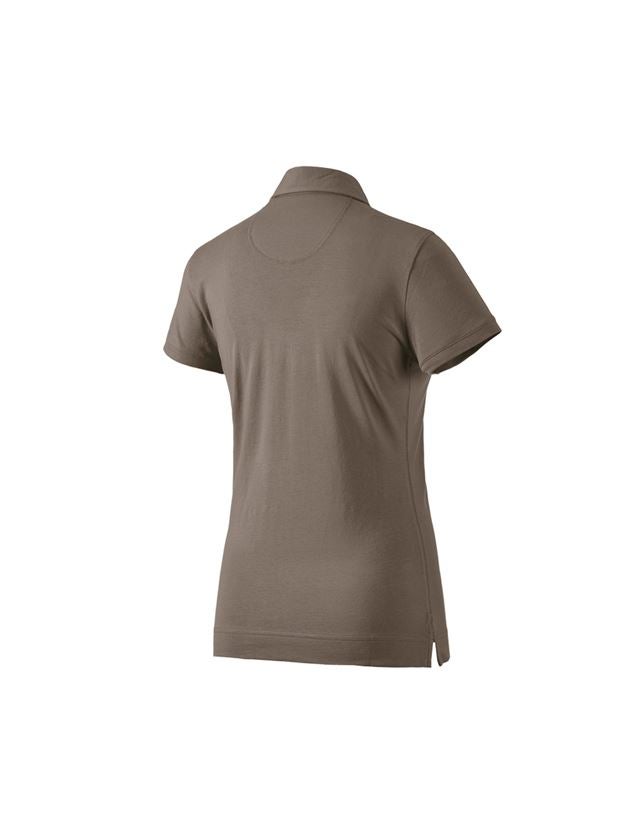Bovenkleding: e.s. Polo-Shirt cotton stretch, dames + steen 1
