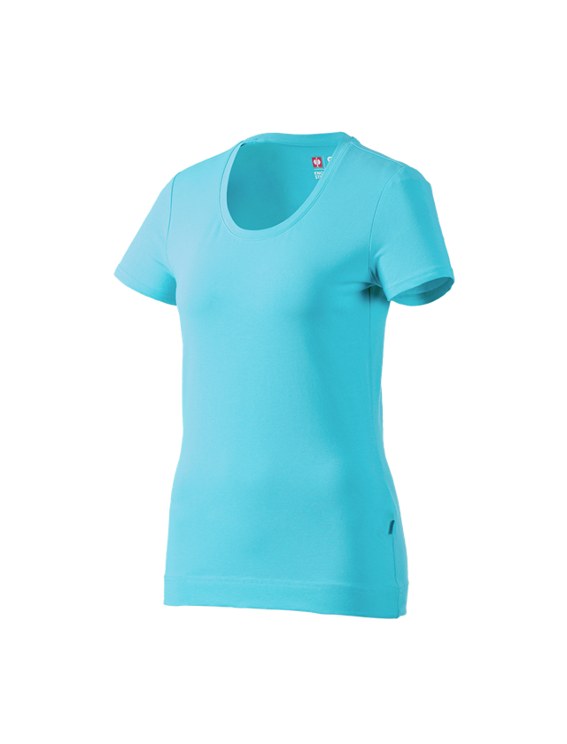 Bovenkleding: e.s. T-Shirt cotton stretch, dames + capri 1
