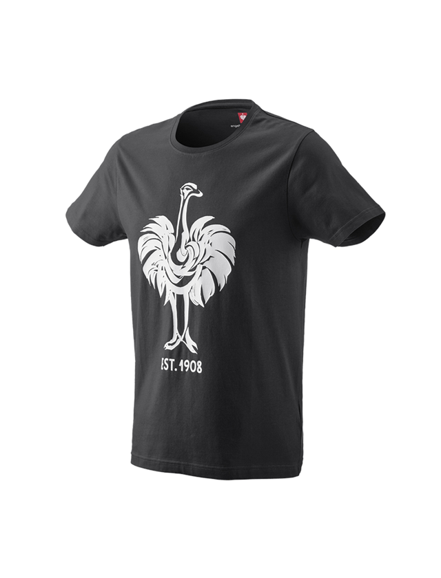 Bovenkleding: e.s. T-Shirt 1908 + zwart/wit