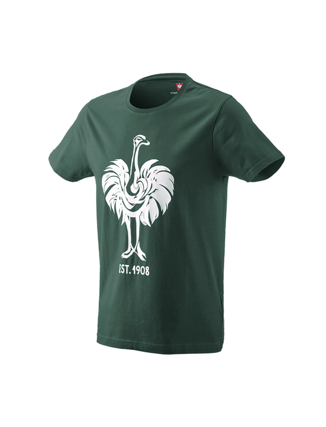 Bovenkleding: e.s. T-Shirt 1908 + groen/wit