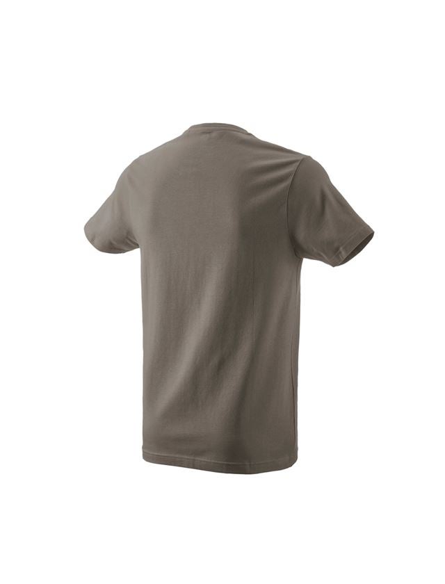 Bovenkleding: e.s. T-Shirt 1908 + steen/wit 1