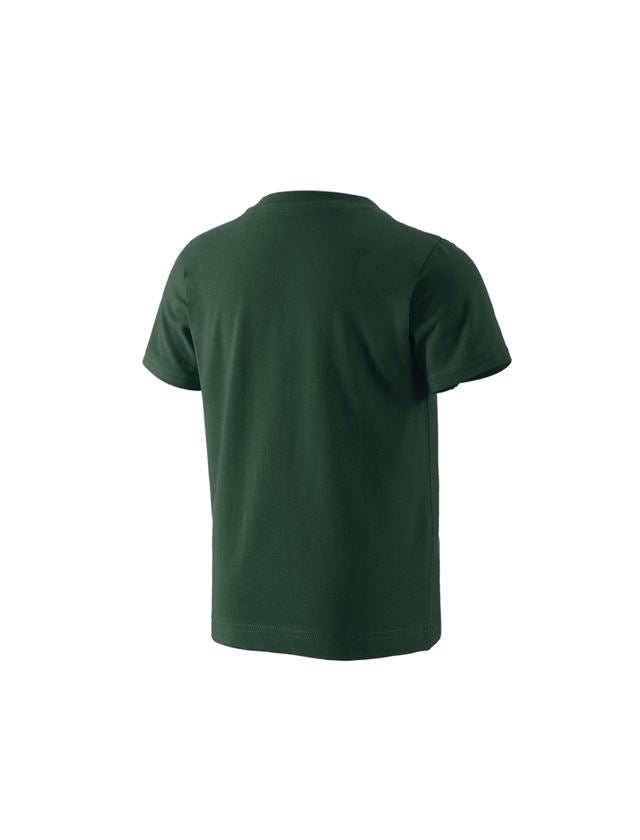 Hauts: e.s. T-Shirt 1908, enfants + vert/blanc 1