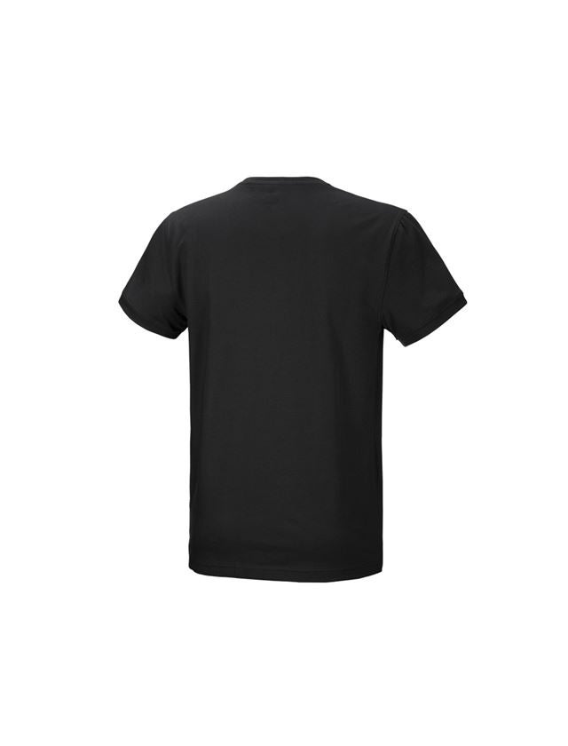 Bovenkleding: e.s. T-Shirt cotton stretch + zwart 4
