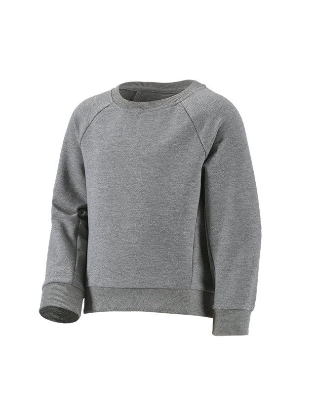 Bovenkleding: e.s. Sweatshirt cotton stretch, kinderen + grijs mêlee 2