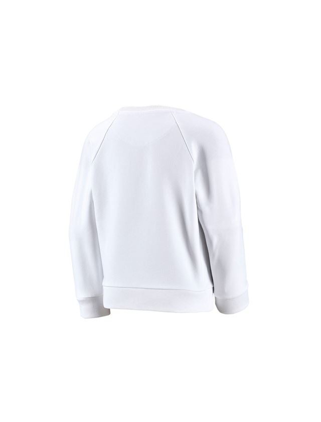 Bovenkleding: e.s. Sweatshirt cotton stretch, kinderen + wit 1