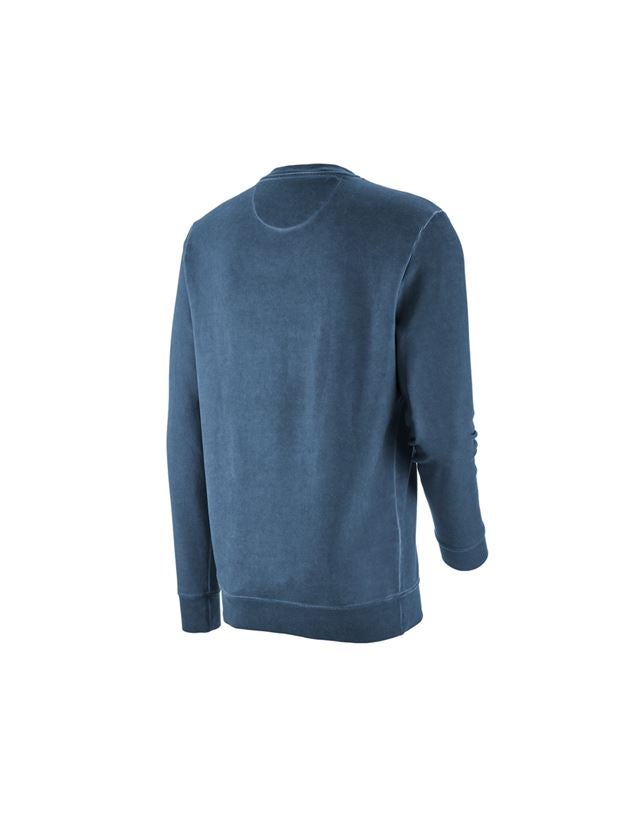 Shirts & Co.: e.s. Sweatshirt vintage poly cotton + antikblau vintage 1