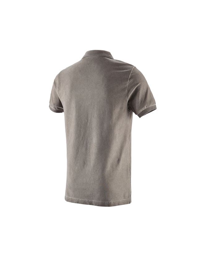 Shirts & Co.: e.s. Polo-Shirt vintage cotton stretch + taupe vintage 6