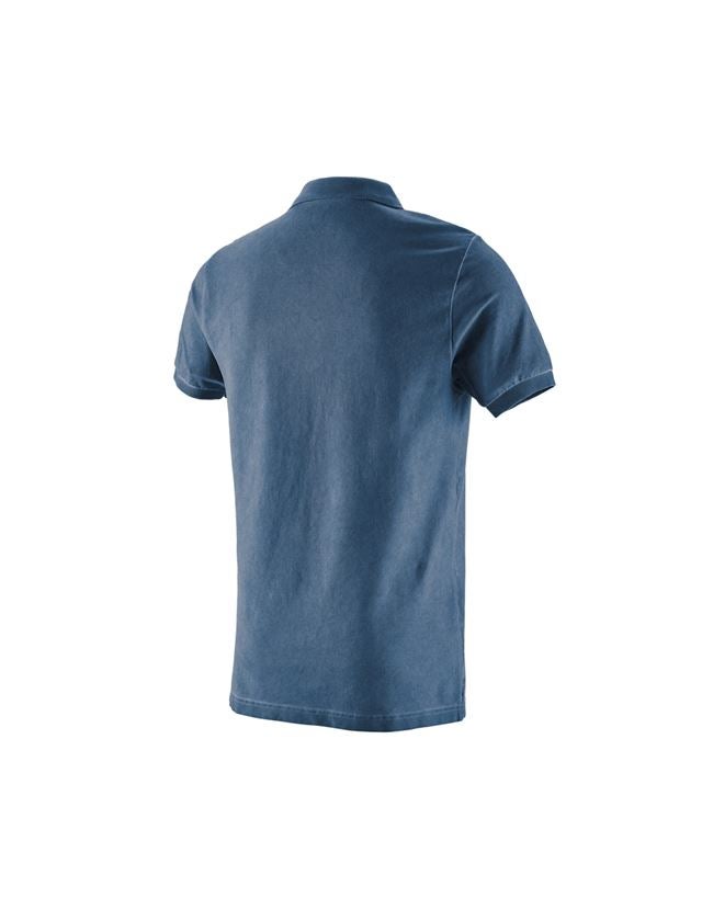 Onderwerpen: e.s. Polo-Shirt vintage cotton stretch + antiek blauw vintage 2